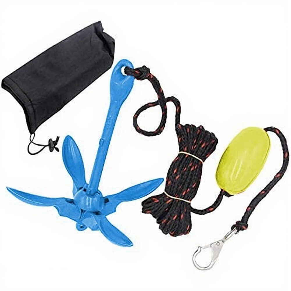 Battle Rope Anchor - Opvouwbare ankerset 1,5 lb koolstofstaal met