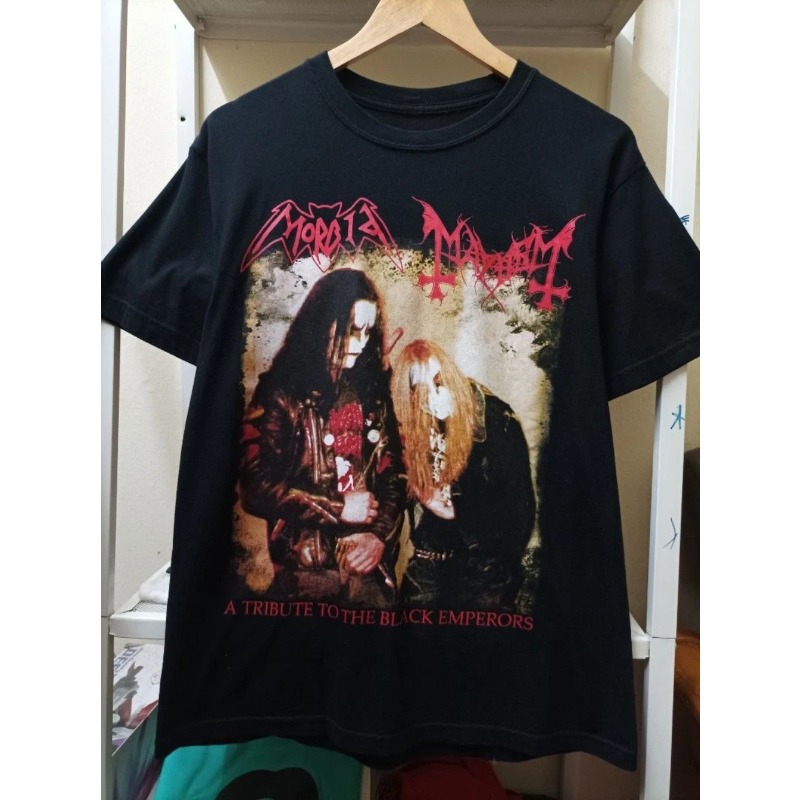 Crossfit Mayhem - Morbid&Mayhem gebreid herenshirt met korte mouwen