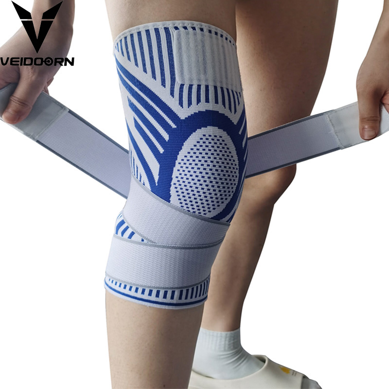 Crossfit Gear For Men - 1PC Heren Compressie Sport Crossfit Kniebeschermers