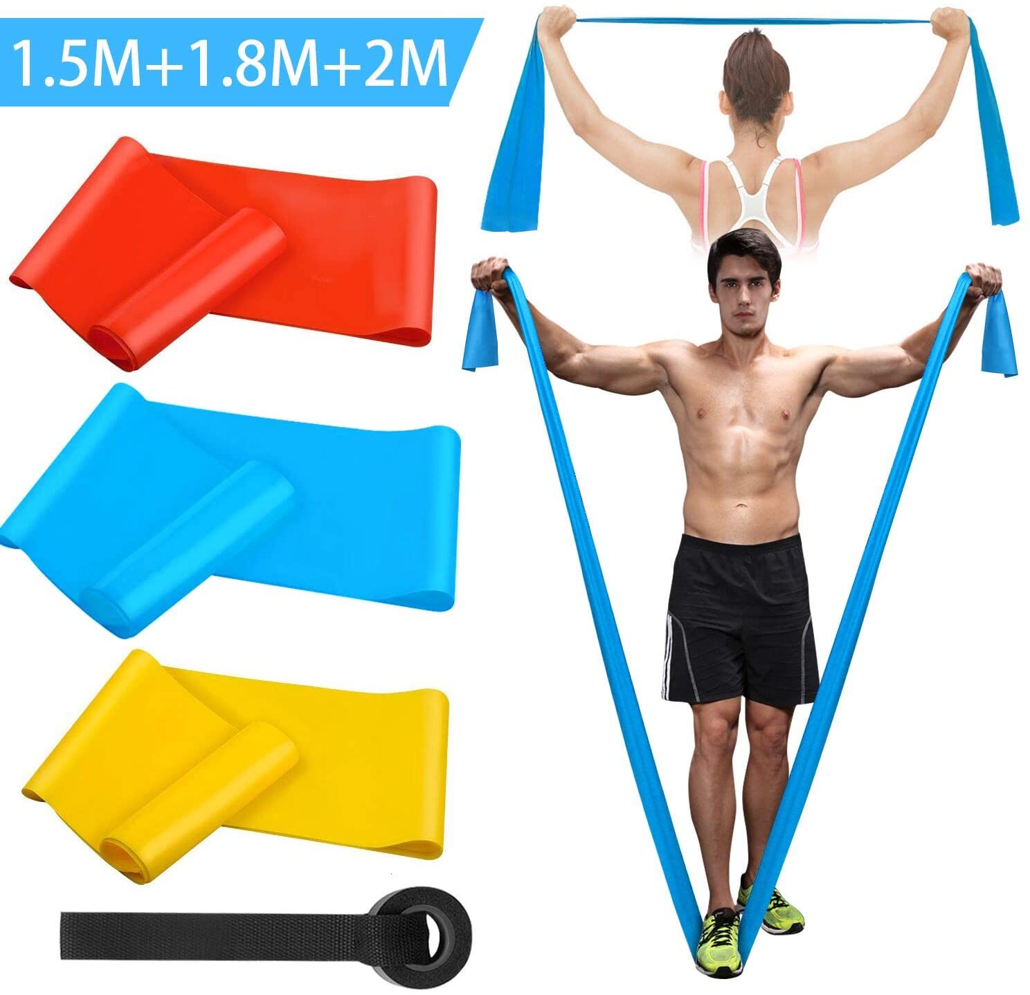 Elastische fitnessbanden 3-del - Crossfit Workout Gear recensie en prijs