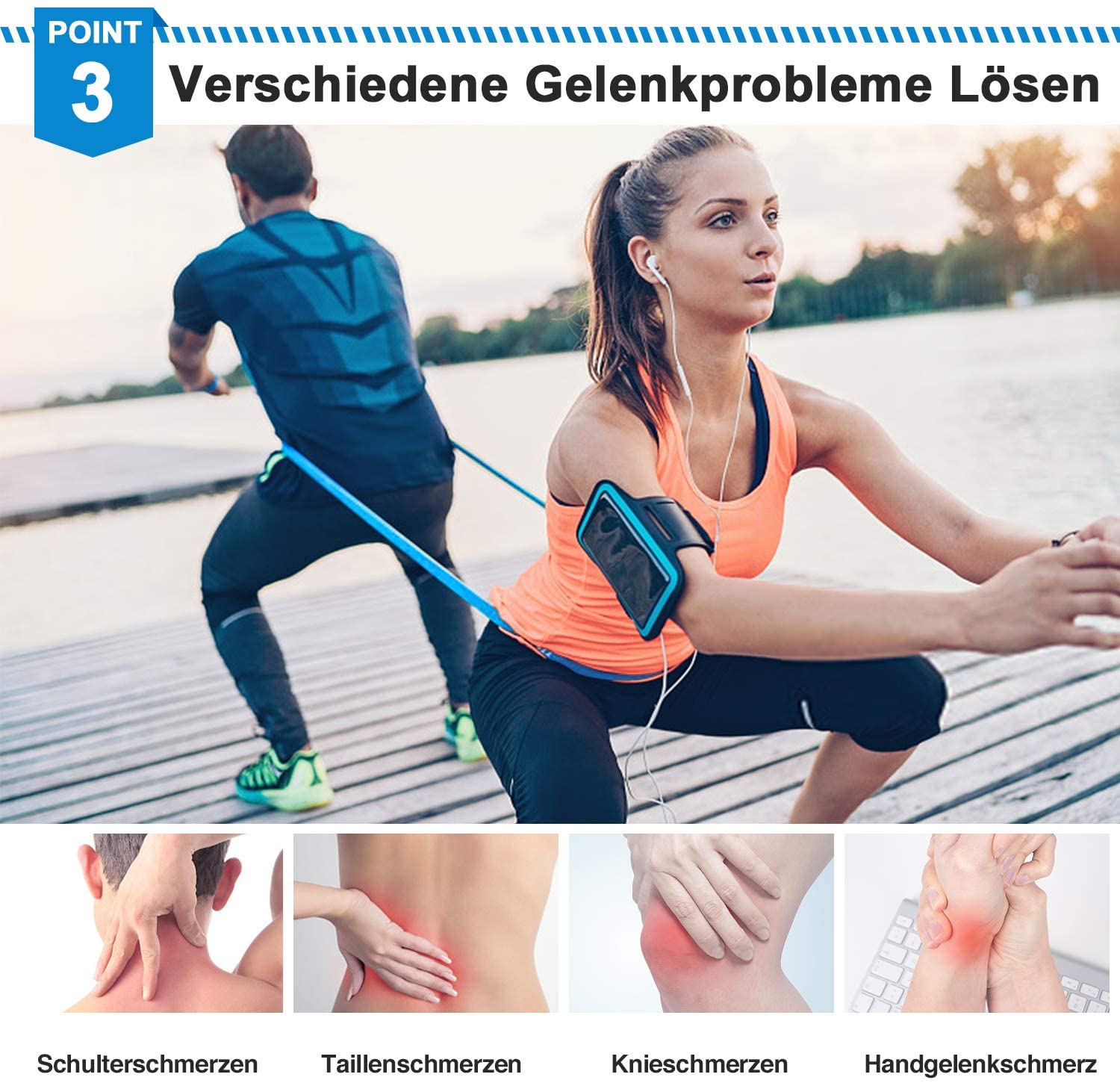 Elastische fitnessbanden 3-del - Crossfit Workout Gear recensie en prijs