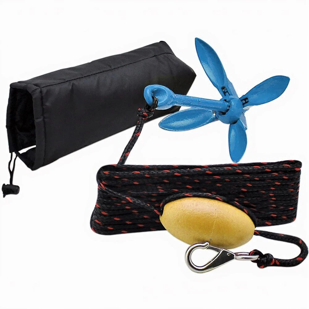 Opvouwbare ankerset 1,5 lb koo - Battle Rope Anchor recensie en prijs