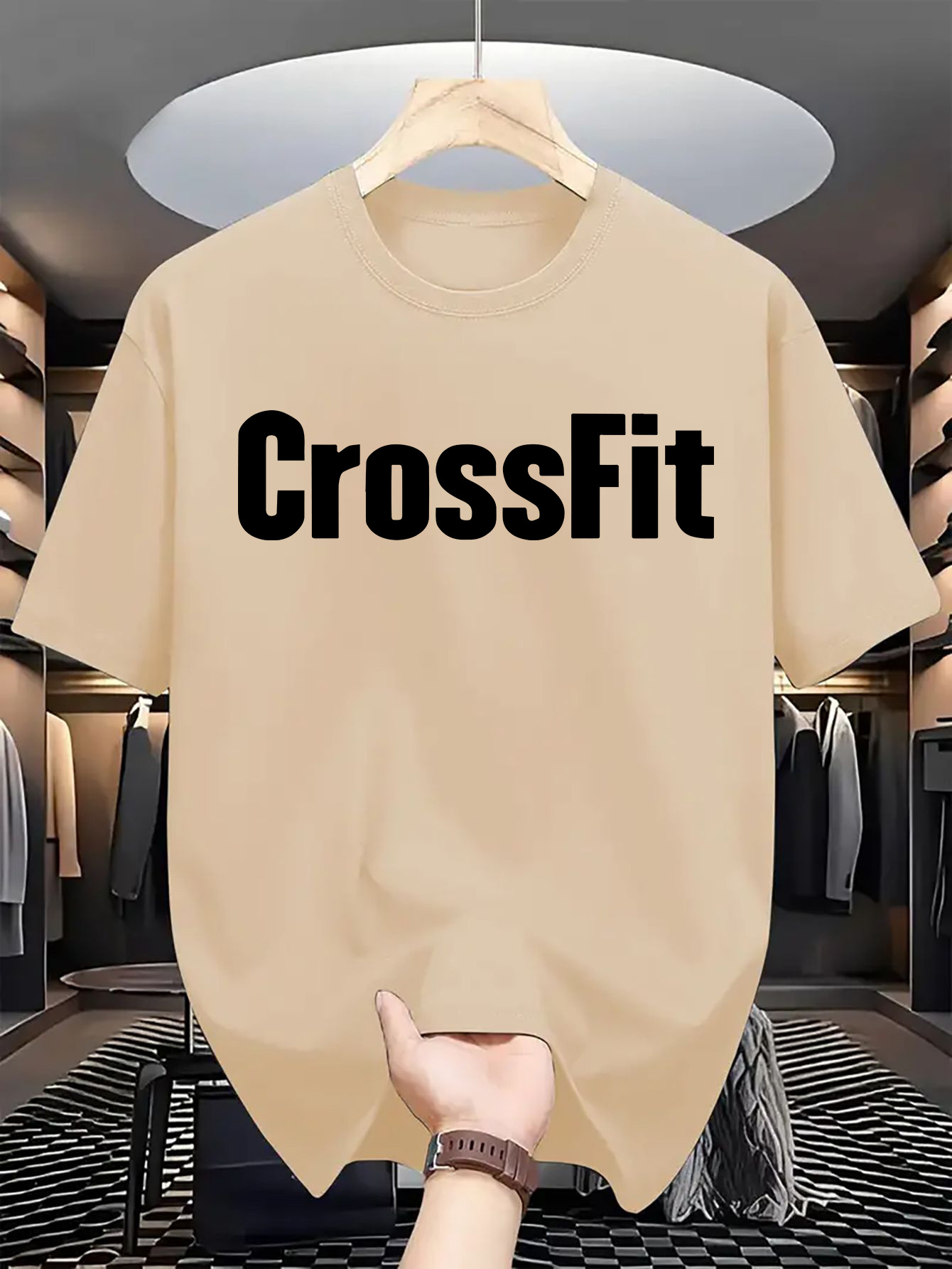 Heren zomer 100% katoen casual - Crossfit Mayhem recensie en prijs