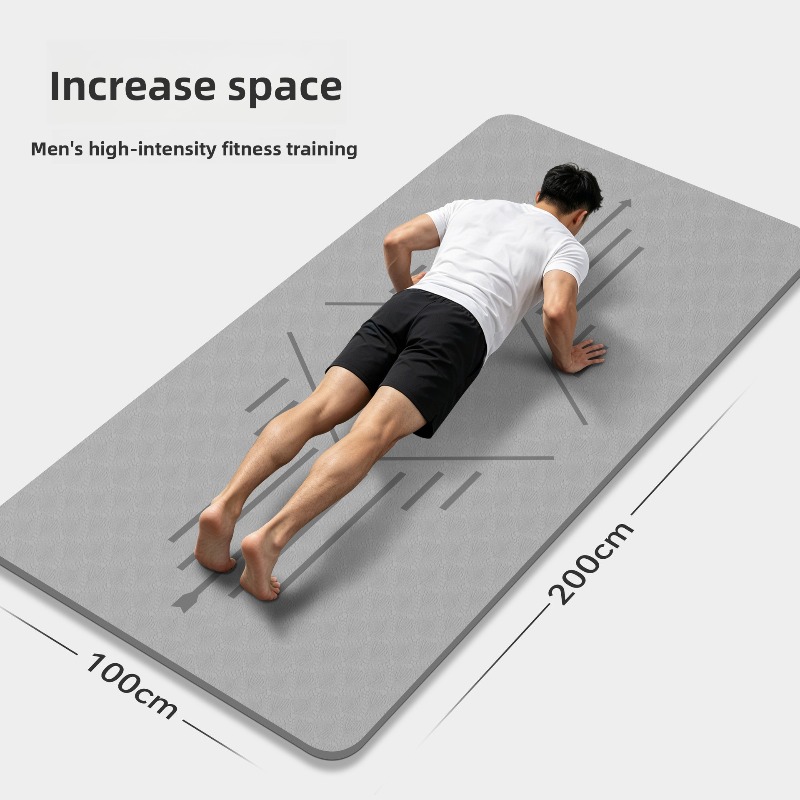 Grote yogamat voor heren, fitn - Ab Mat Crunch recensie en prijs