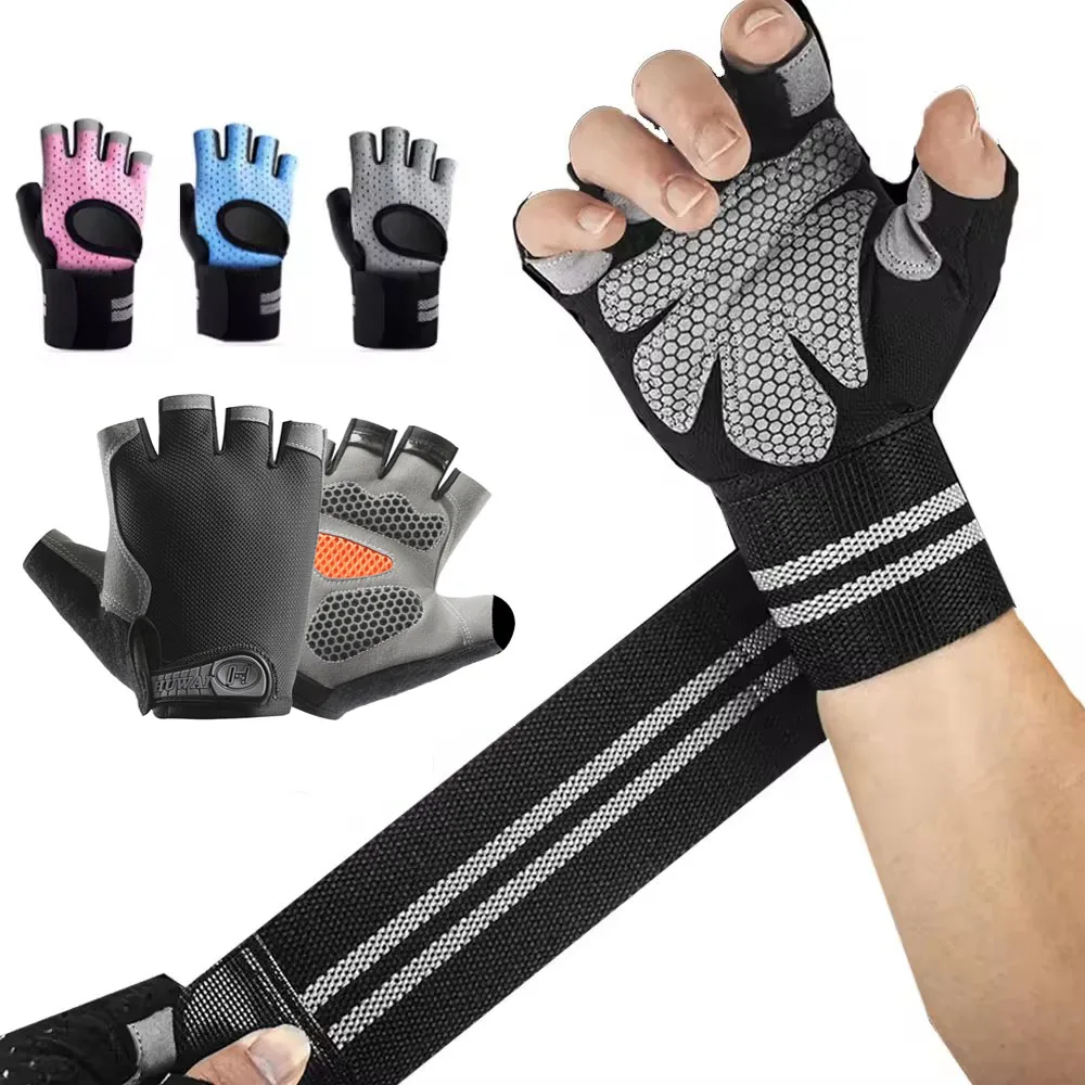 1 paar halve vinger gym fitnes - Crossfit Workout Gear recensie en prijs
