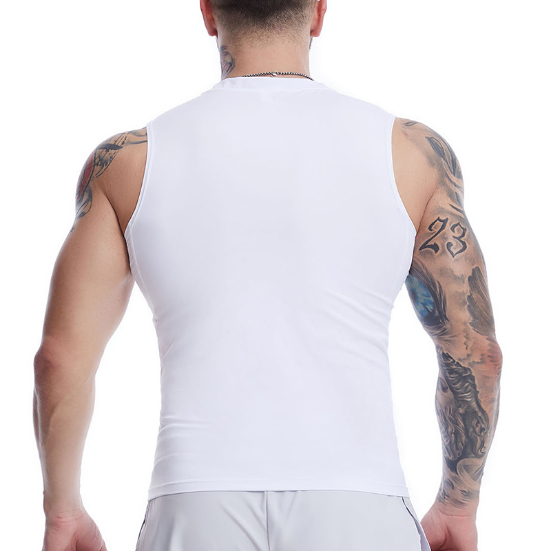 Cross Print Mouwloze Compressi - Crossfit Vest recensie en prijs
